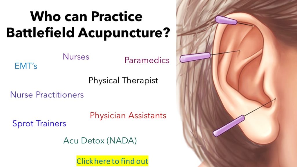 Battlefield Acupuncture Seminars Washington DC,